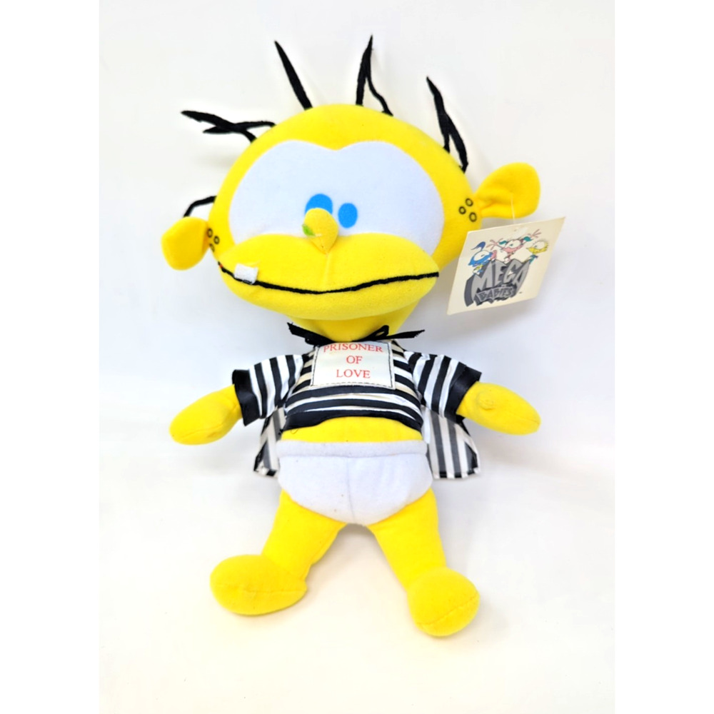 Vintage (2000) Mega Babies Prisoner Of Love Plush Sony Wonder NEW! 12” Derrick